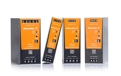 Weidmuller USA Launches New Line of PROeco II Power Supplies