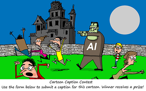 Otto Mation Comic Caption Contest: October 2025
