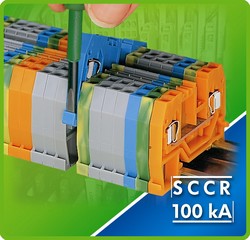 WAGO terminal blocks carry 100 kA SCCR