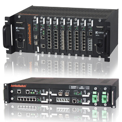 JumboSwitch&#174; Industrial Gigabit Ethernet Modular Switch