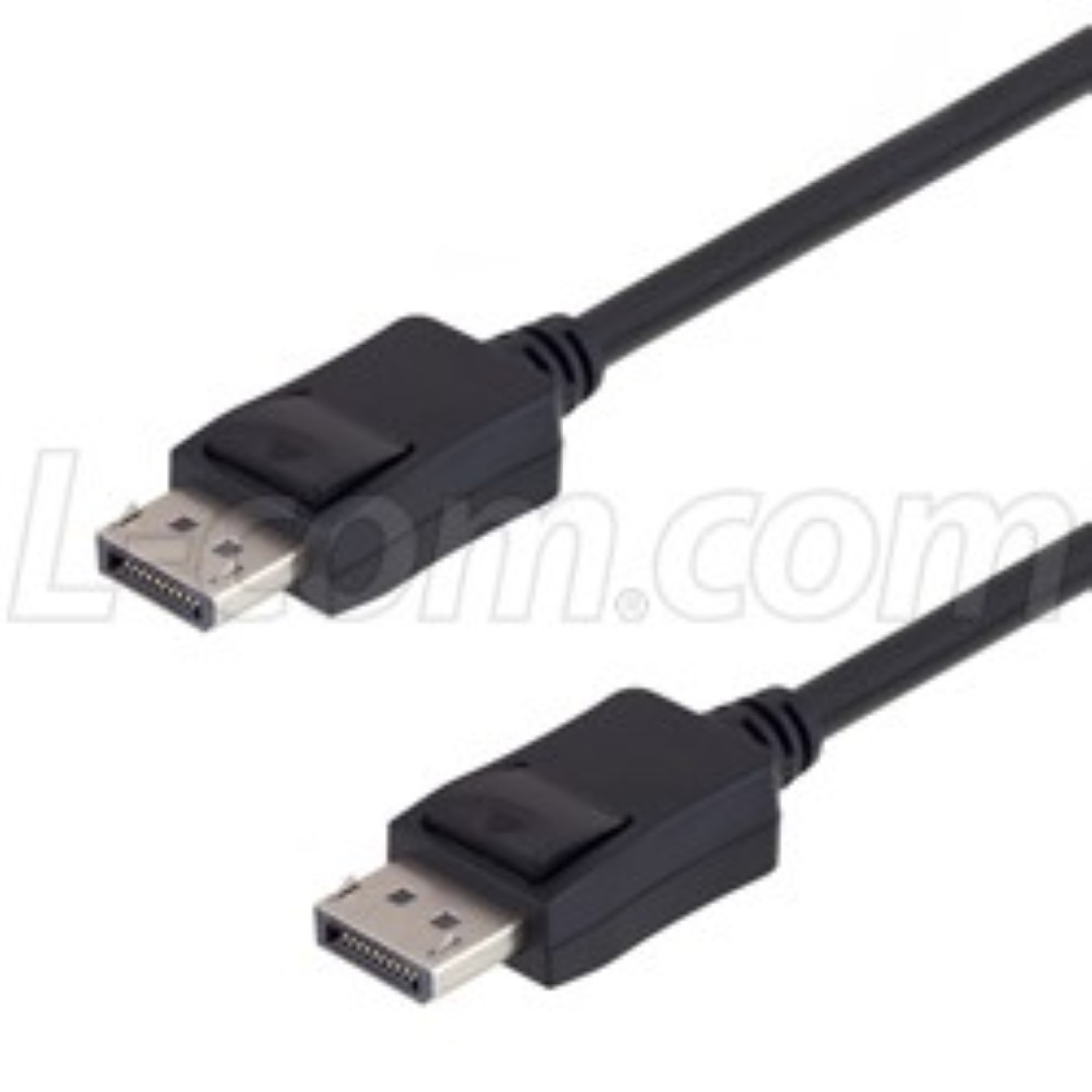 L-com introduces line of 20-Pin DisplayPort Cables with Power Support 
